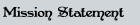 Mission Statement